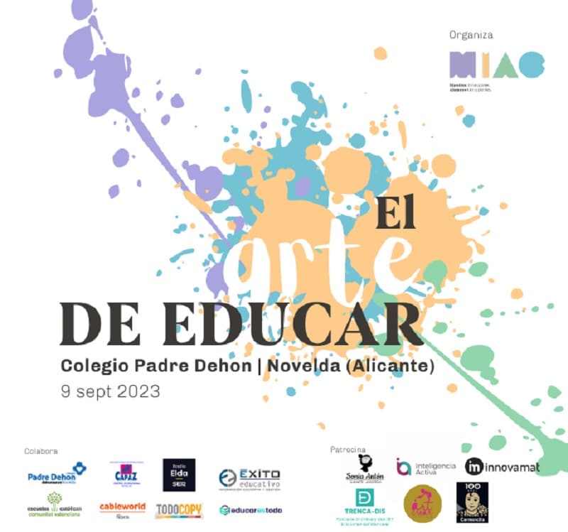 El arte de educar Eventos educativos de septiembre de 2023