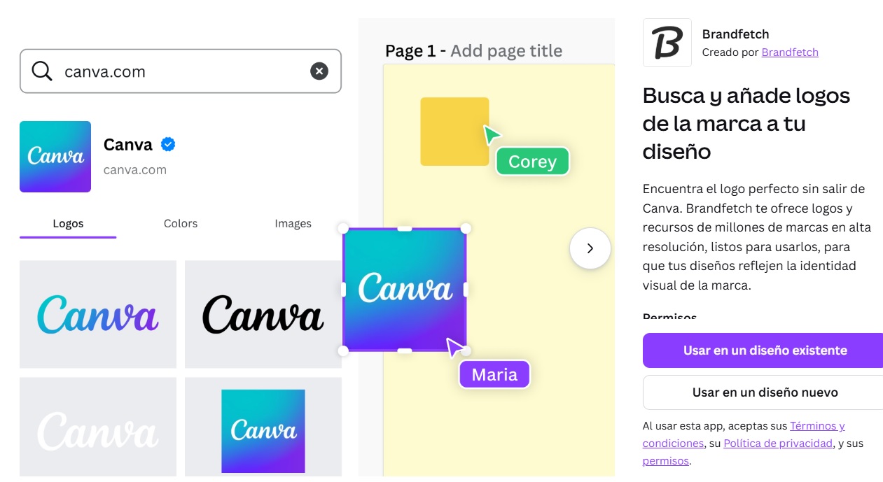 Canva brandfetch