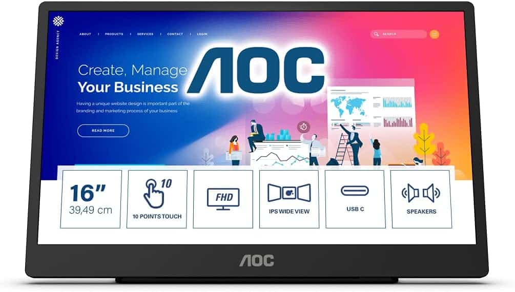 AOC Monitorius 16T2