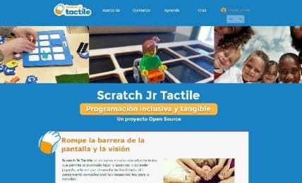 proyecto Scratch Jr Tactile
