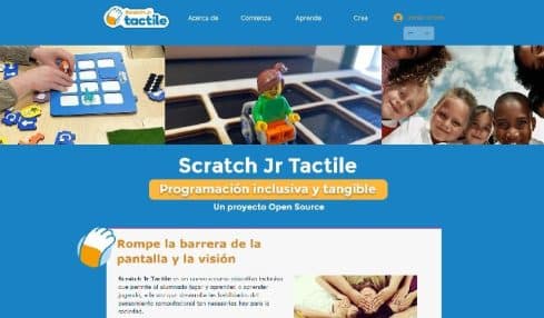 proyecto Scratch Jr Tactile
