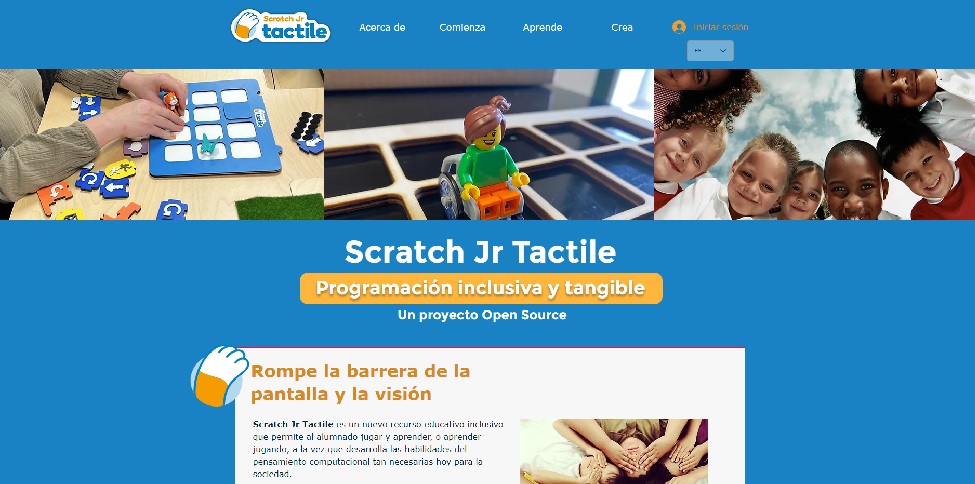 Proyecto Scratch Jr Tactile