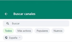 canales informativos