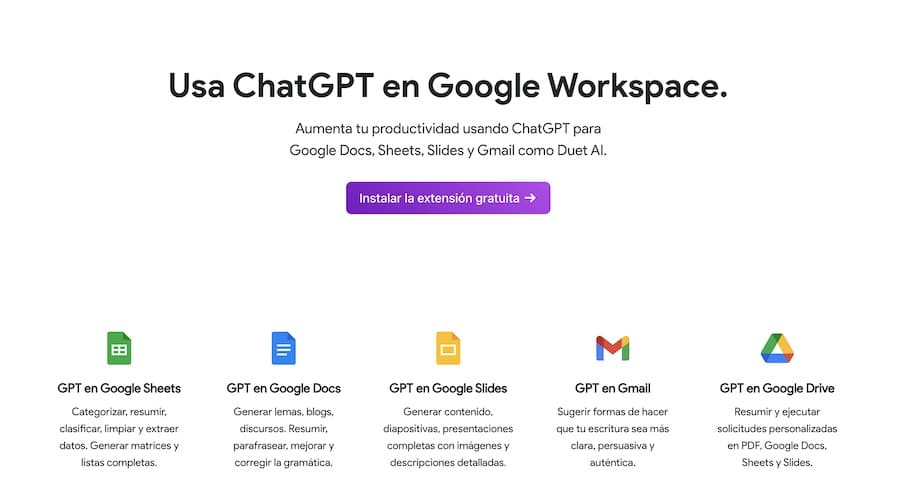 Gpt Workspace Herramientas Con Ia