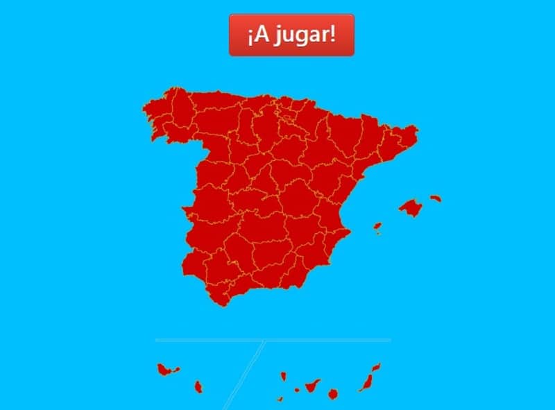 Mapa Aprender Provincias