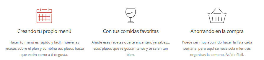 menú