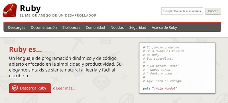 Ruby Programación Fácil