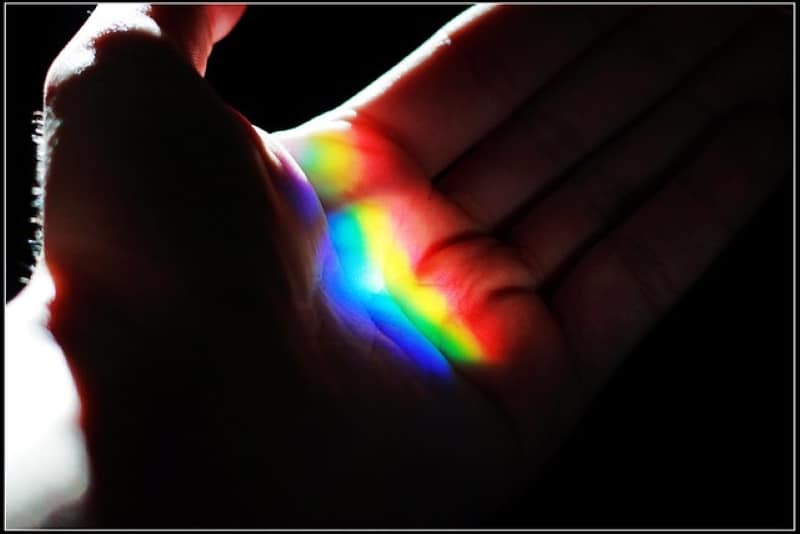 Crear un arco iris experimentos para niños