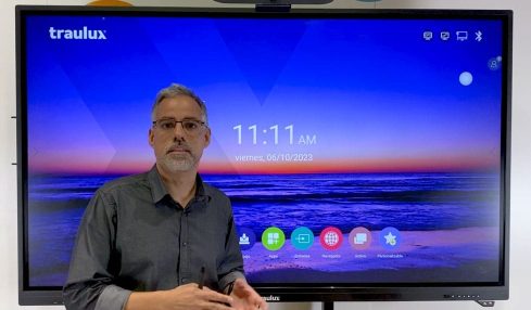 Monitores interactivos Traulux TX90