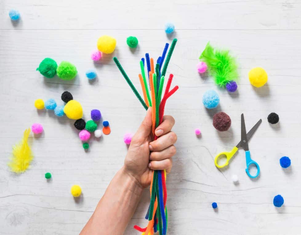 Manualidades originales con limpiapipas