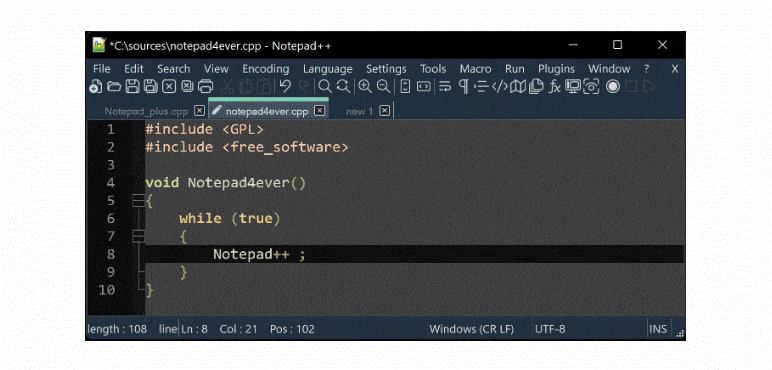 notepad editores de código gratuitos
