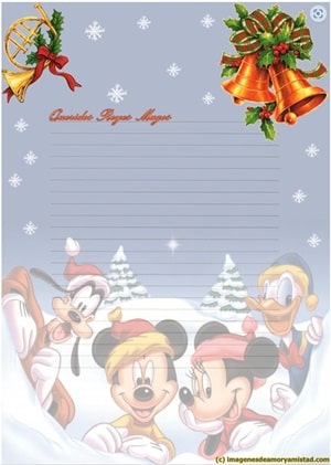 plantillas cartas reyes magos