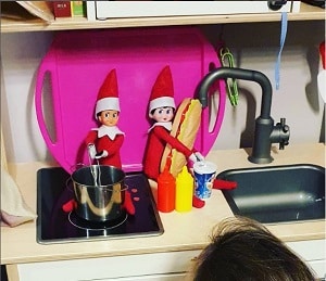 Elf on the Shelf: los más pequeños aprenden acciones cotidianas