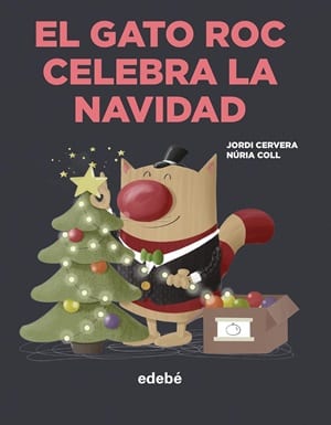 El gato Roc celebra la Navidad 