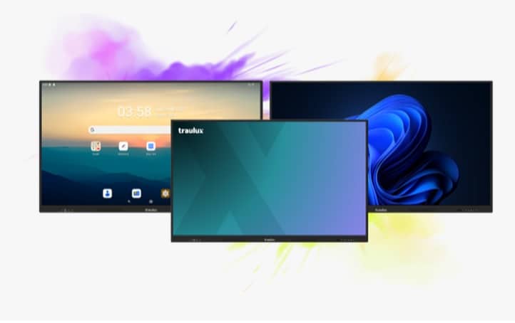 Monitor interactivo Traulux Serie STANDARD