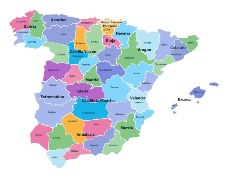 provincias de España