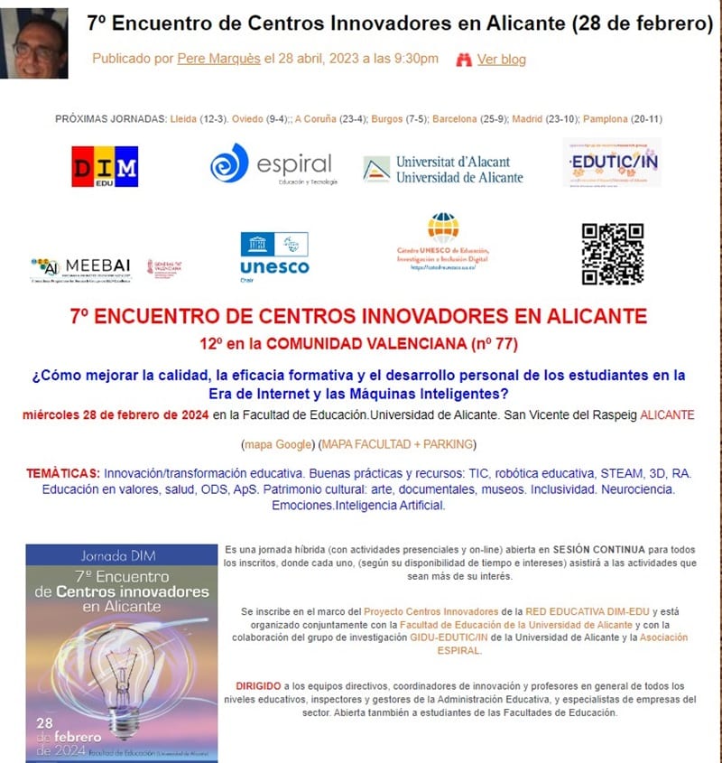 Eventos educativos de febrero de 2024