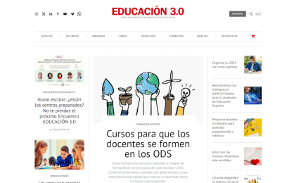 EDUCACIÓN 3.0 obtuvo casi 40 millones de visitas en 2023