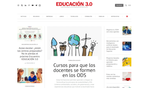 EDUCACIÓN 3.0 obtuvo casi 40 millones de visitas en 2023