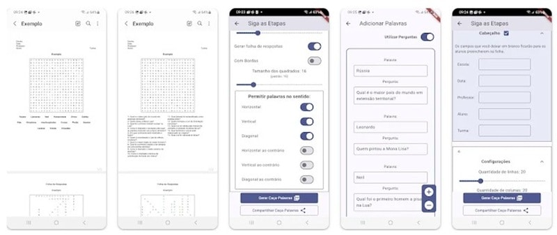 generador app sopa de letras