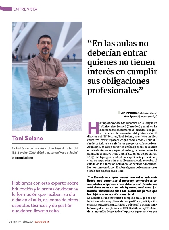 Entrevista Toni Solano