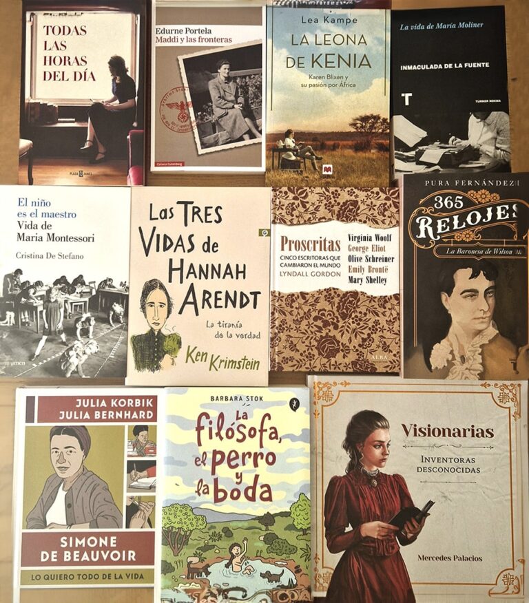 Biografías y novelas sobre mujeres excepcionales