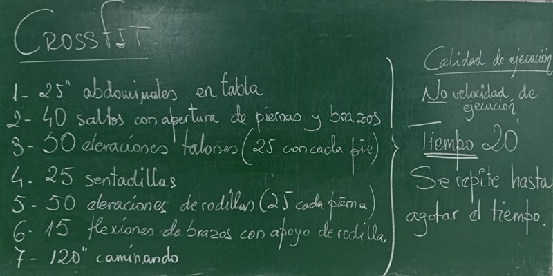 El CrossFit en Educación Física