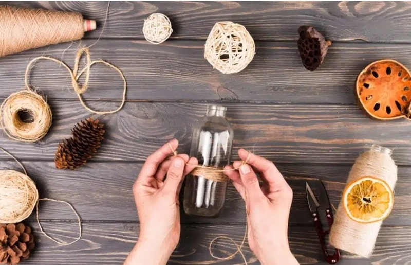 botellas de plástico en manualidades