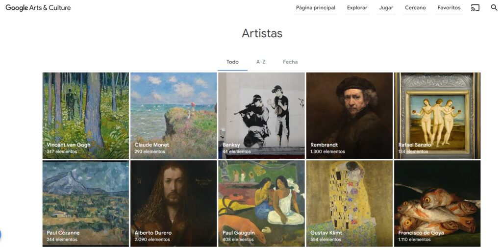 Google Arts & Culture 