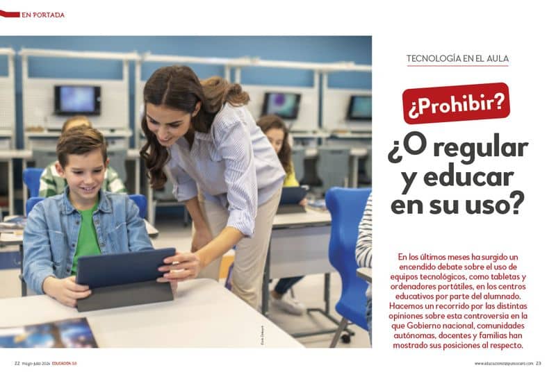 tecnología en el aula revista EDUCACIÓN 3.0