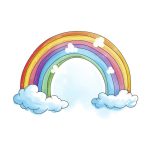 arcoíris para colorear