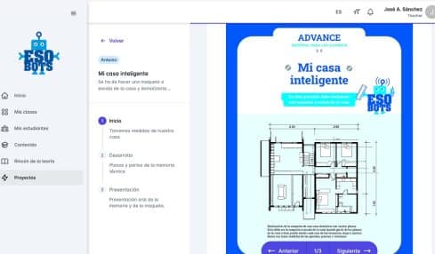 plataforma de robótica Esobots