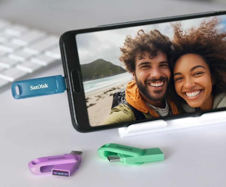 Probamos una llave de memoria ideal para hacer copias de las fotos del móvil