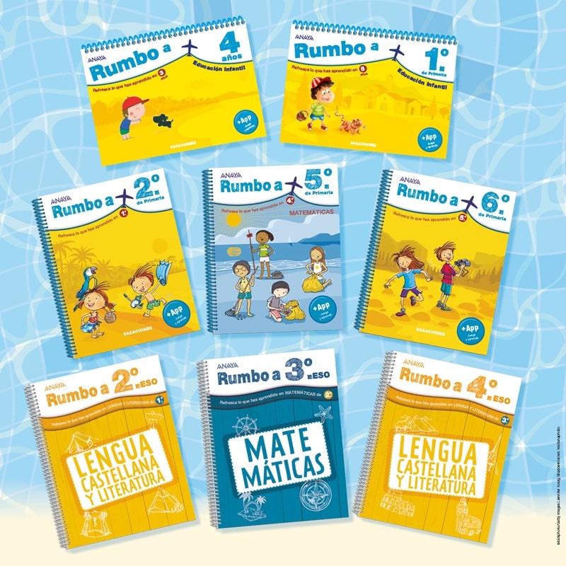 rumbo a anaya cuadernos de repaso para verano