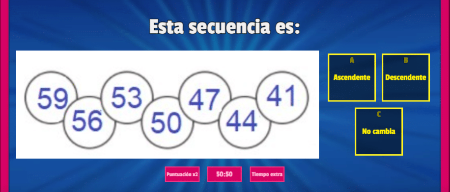 secuencias y patrones