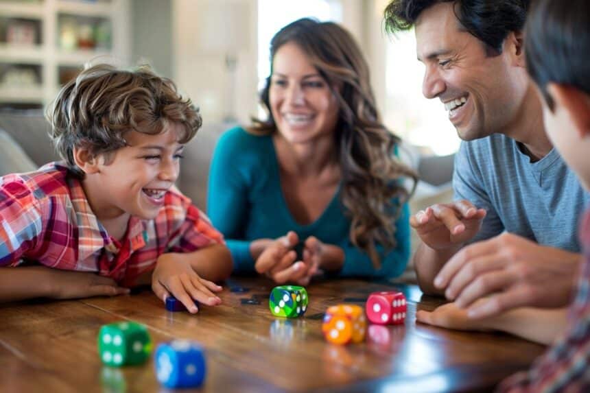 Pasa un rato divertido en familia con estos juegos con dados