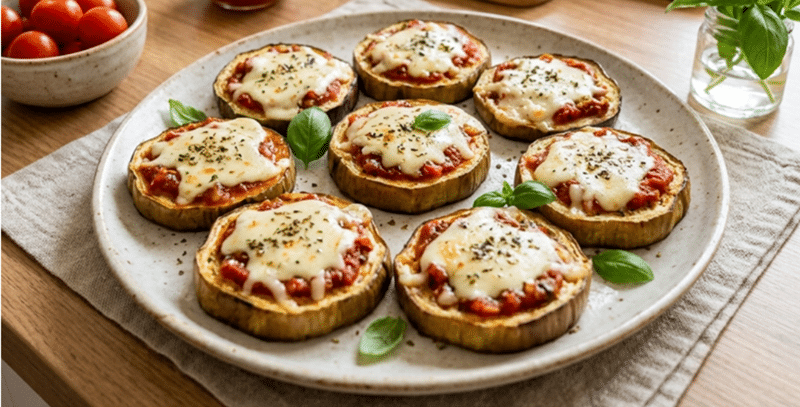 pizzas berenjena