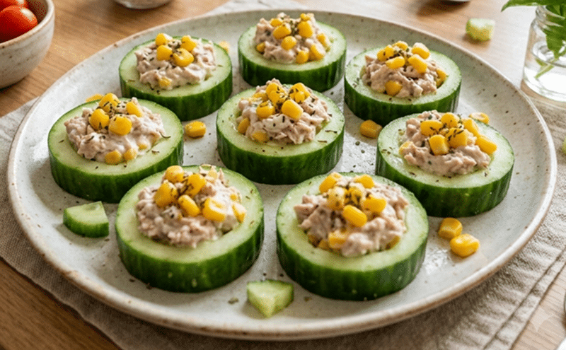 tartaleta de pepino