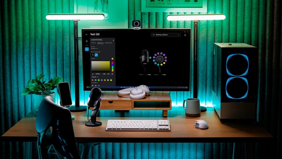 He probado una lámpara de escritorio que adapta la luz a mis necesidades