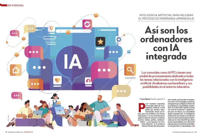 Así son los ordenadores con IA integrada revista EDUCACIÓN 3.0