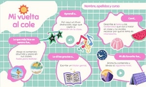 fichas vuelta al cole