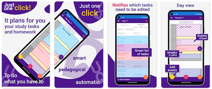 Studeam: planifica tu estudio