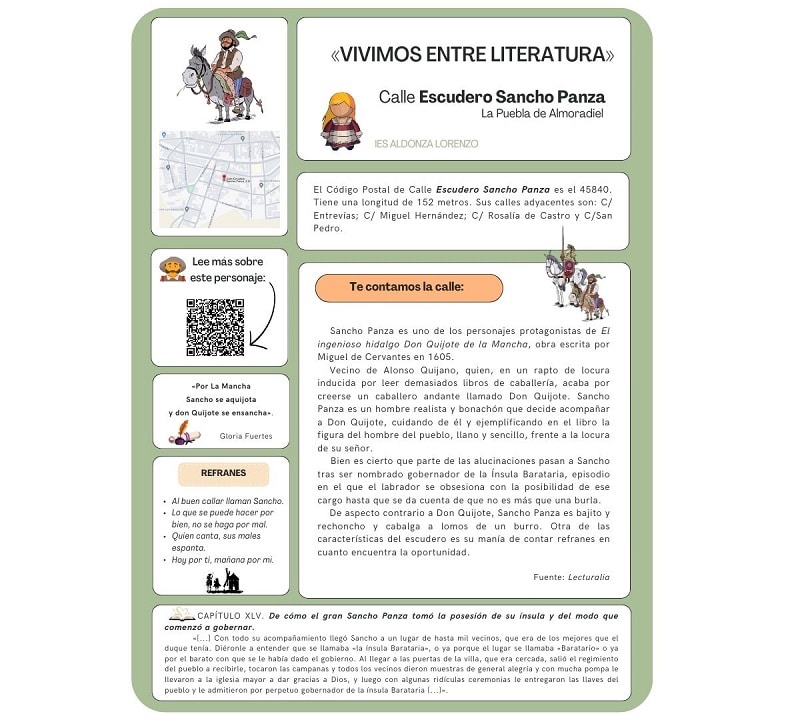 recorrido interactivo literatura