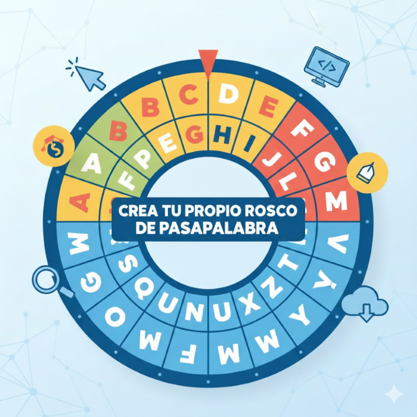 Crea tu propio rosco de pasapalabra con estas herramientas gratuitas