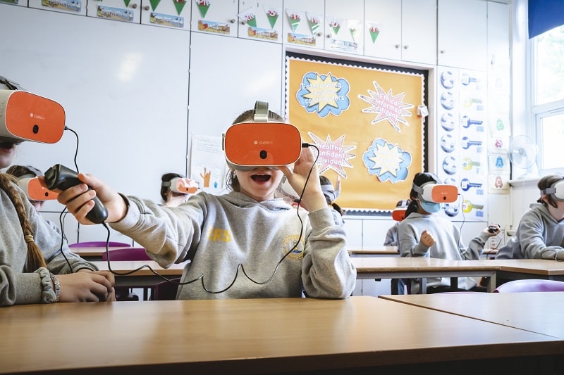 gafas de realidad virtual  ClassVR 
