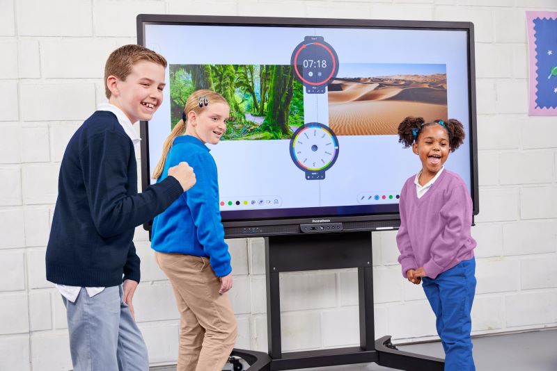 monitores interactivos