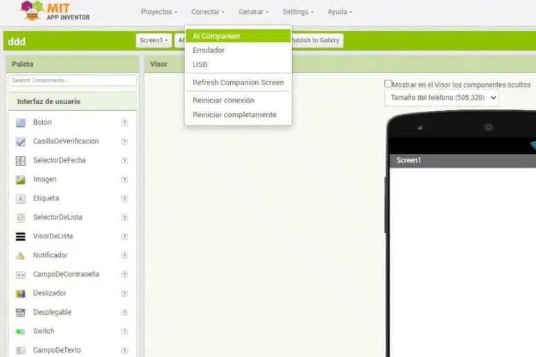 App Inventor- alternativas a Scratch
