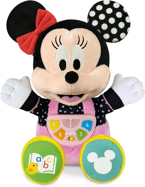 audiocuentos infantiles: peluche minnie de clementoni