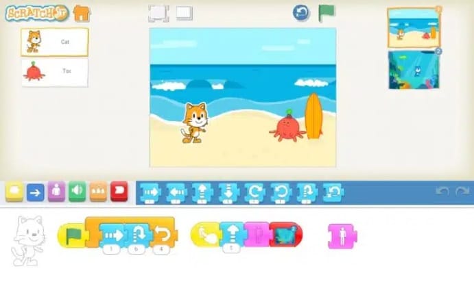 Scratch Jr- alternativas a Scratch