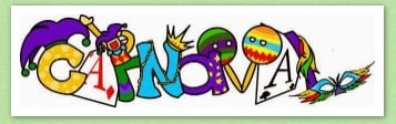 Dibujos de carnaval para colorear